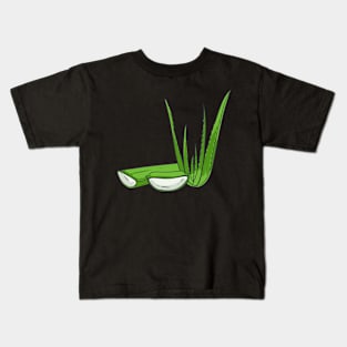 Aloe Vera Plant Nature Plants Kids T-Shirt